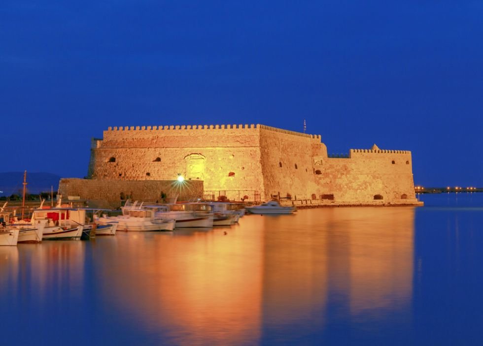 koules fortress in Heraklion crete